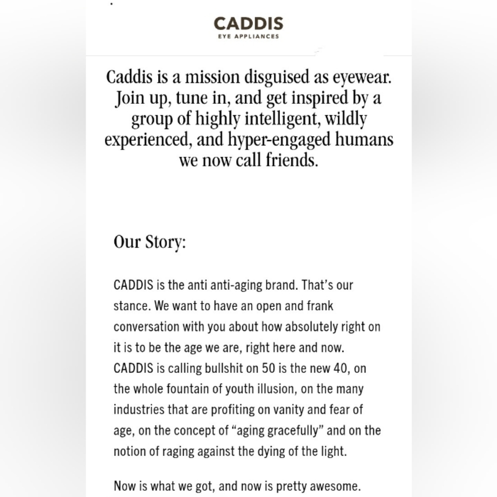 Caddis Velma Reading Glasses in Polished Bone 2.00 - Picture 4 of 8